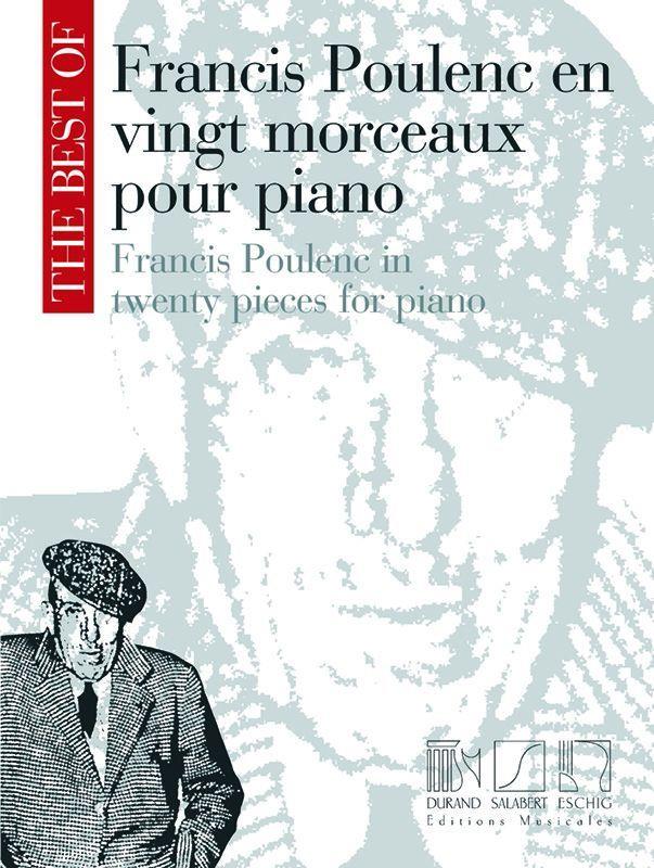 The Best of Francis Poulenc - en vingt morceaux pour piano - pro klavír